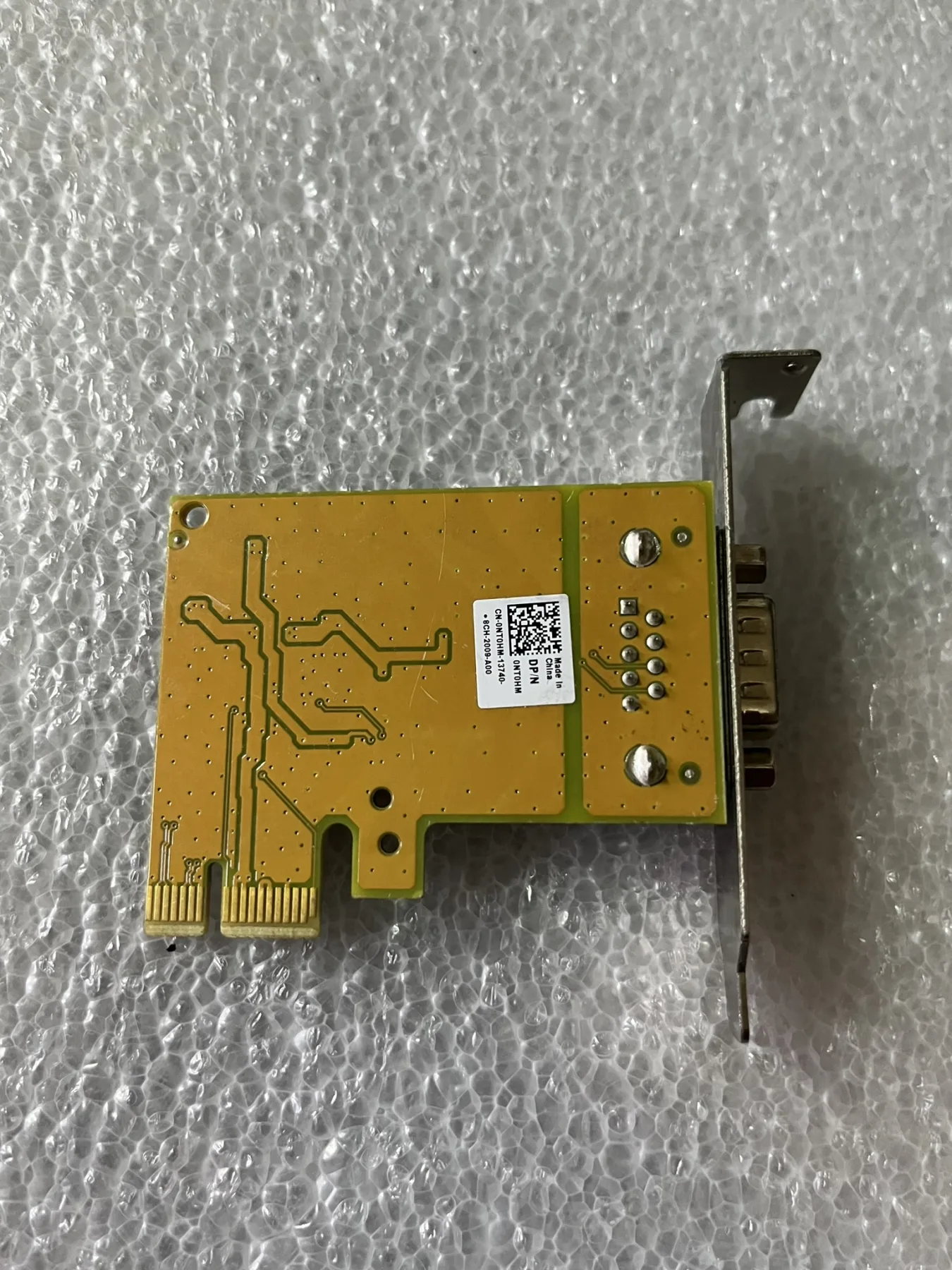SUNIX 1 PORT Rs-232 Pci-e 1X KISA PROFİL BRAKETLİ SER6427A VER 1.0 PCİ KART (2 EL Ürün)