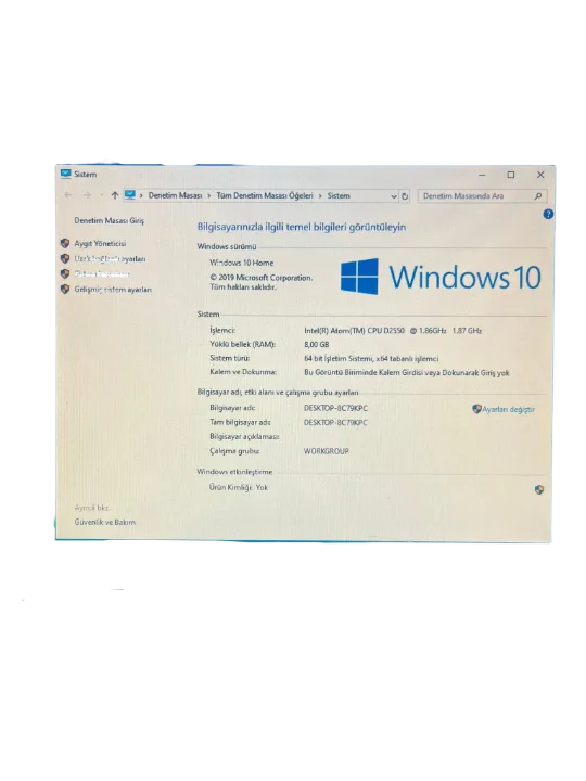 HANASİS MİCOS20 PLUS 15 İNÇ ENDÜSTRİEL DOKUNMATİK PC WİNDOWS 10