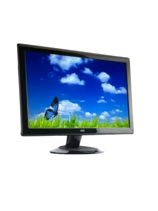 AOC 936swa 18.5 İNÇ WİDESCREEN SİYAH LED MONİTÖR (2 EL YENİLENMİŞ Ürün)