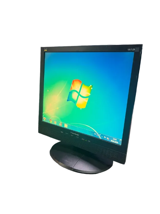VİEWSONİC VA712B 17 İNÇ KARE SİYAH 1280X1024 LCD MONİTÖR (2 EL Ürün)