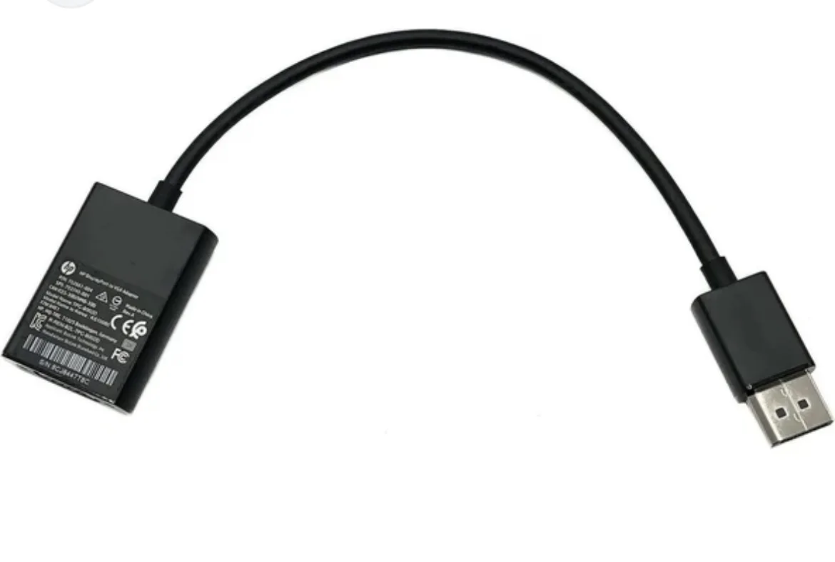 HP F7W97AA Displayport - HDMI / VGA DÖNÜŞTÜRÜCÜ ADAPTÖR 752661-004 2 EL ÜRÜN