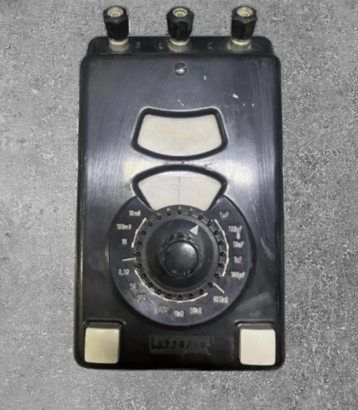 Vintage Transistorlu Ölçüm Köprüsü Cihazı Rcl-10 1969