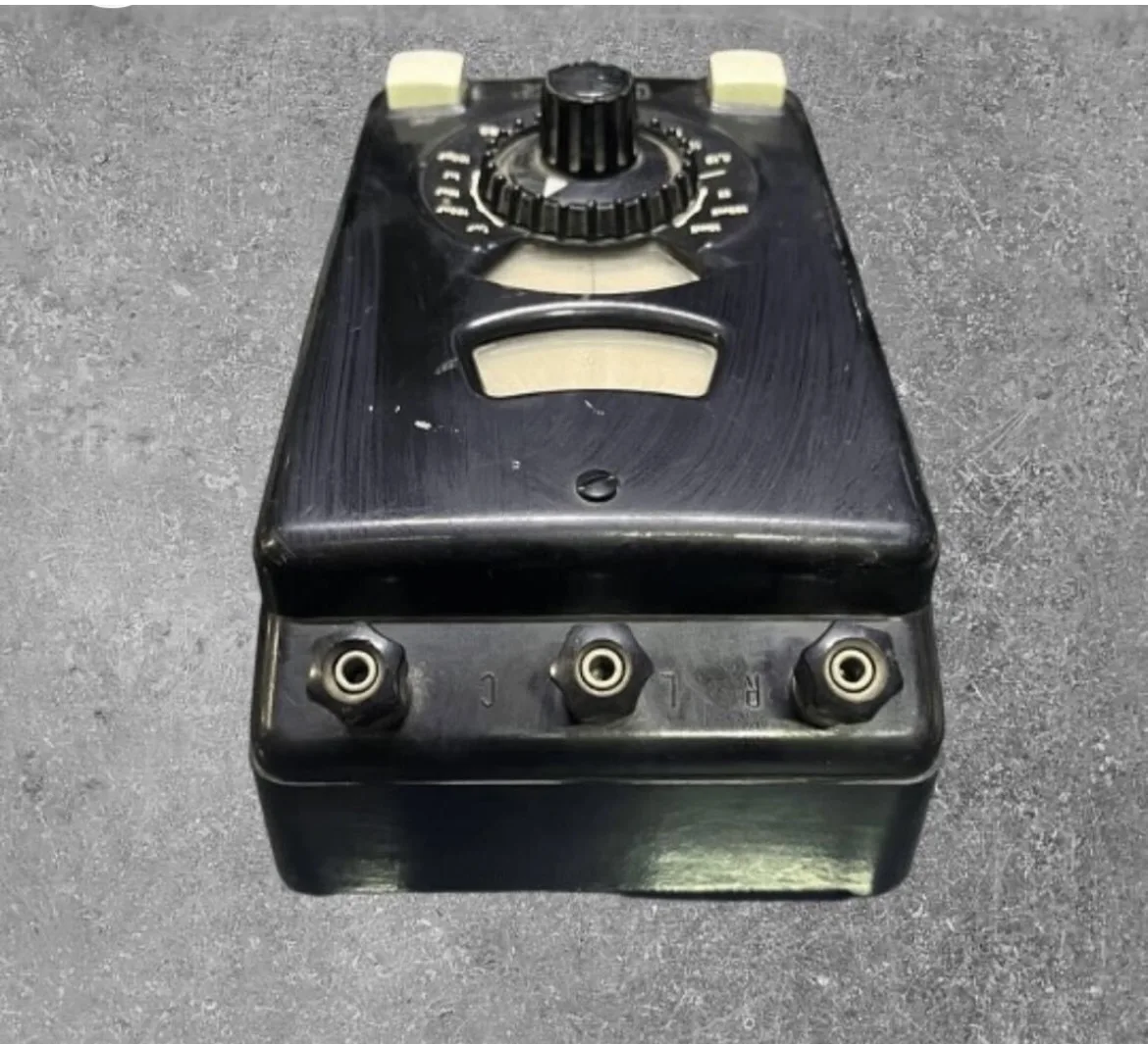 Vintage Transistorlu Ölçüm Köprüsü Cihazı Rcl-10 1969