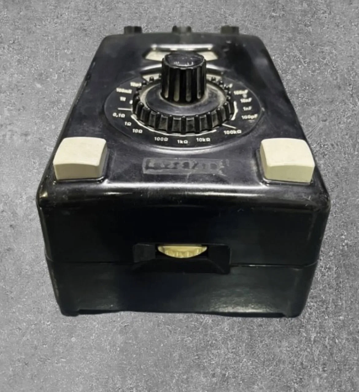 Vintage Transistorlu Ölçüm Köprüsü Cihazı Rcl-10 1969