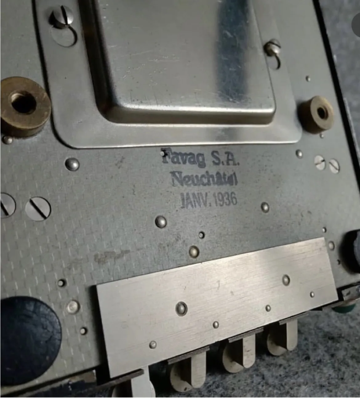 Vintage Çevirmeli Sekreter Telefon Zenith 1936