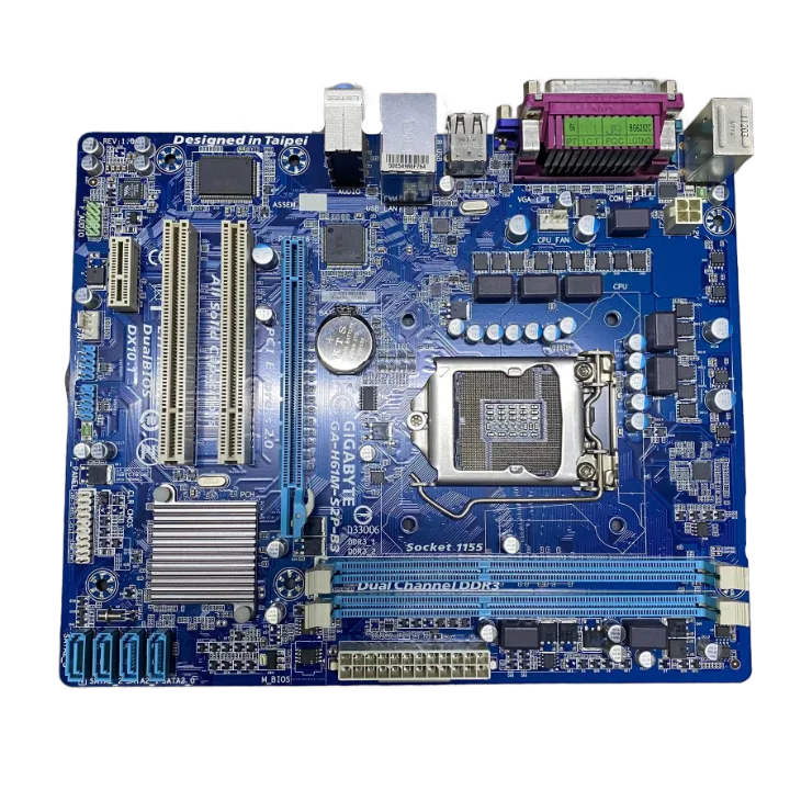 GIGABYTE Ga-h61m-s2p-b3 - H61 DDR3 SOKET 1155PİN Micro-atx Anakart(2 EL YENİLENMİŞ Ürün)